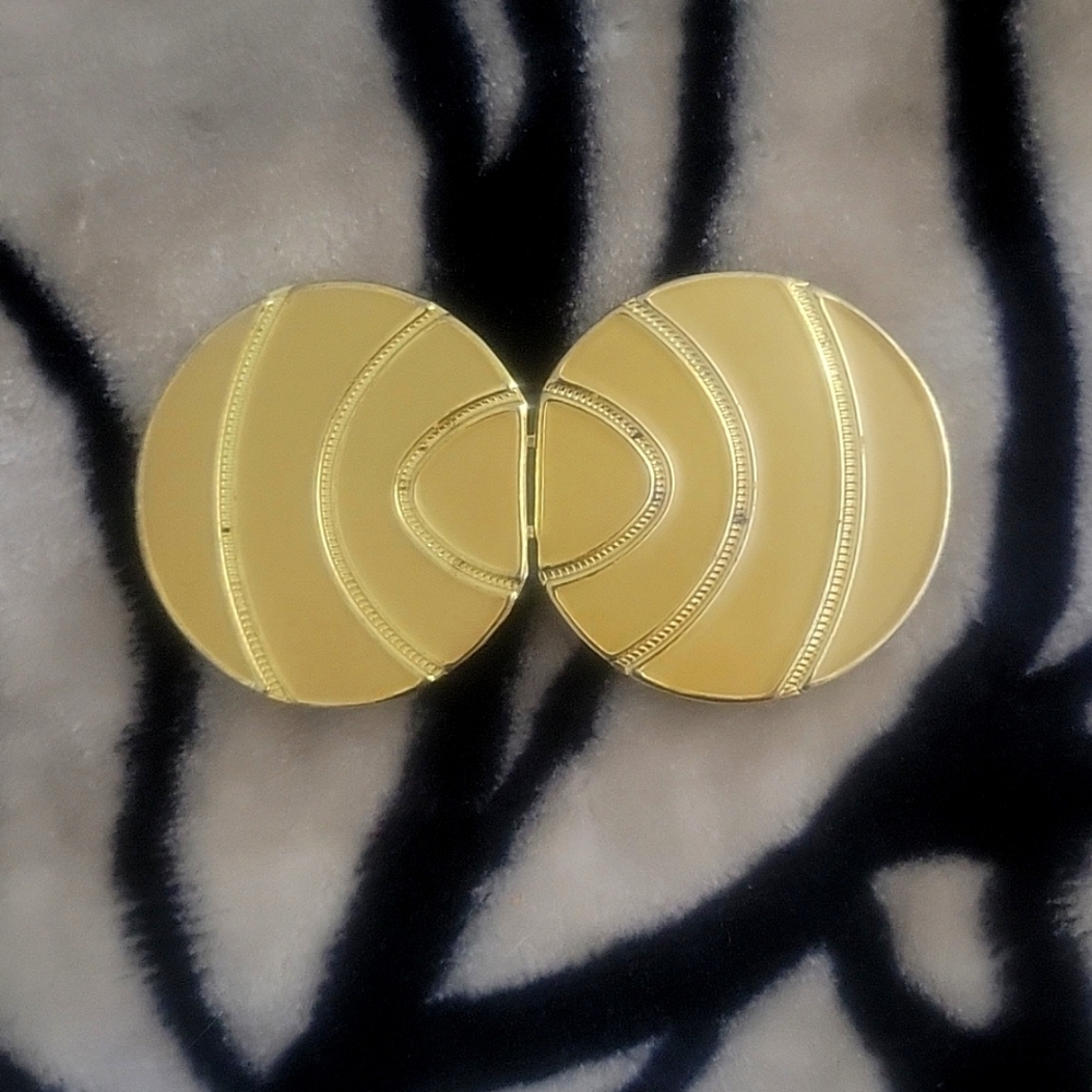 Elastic Vintage Belt Buckle gold-tone